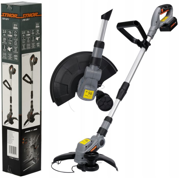 STHOR AKU TRIMER ZA TRAVU 20V 2,0Ah