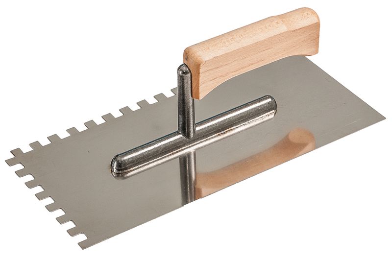 GLADILICA INOX NAZUB. DRVO 270x130MM 12MM