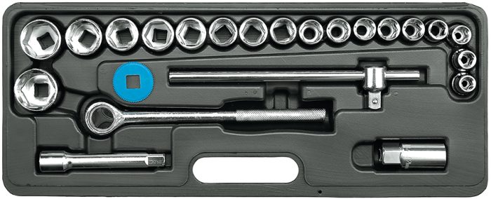 SET NASADNIH KLJUČEVA 1/2" 24KOM