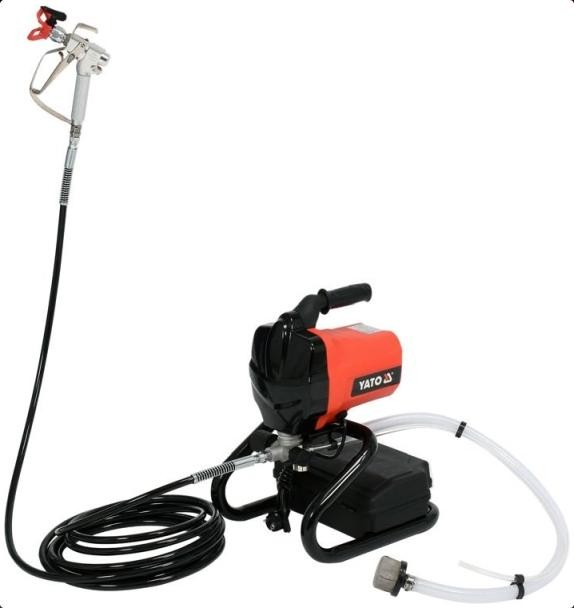 ZRAČNI PIŠTOLJ ZA BOJANJE 650W 1,1l/min 20,7MPa,5m CRIJEVA